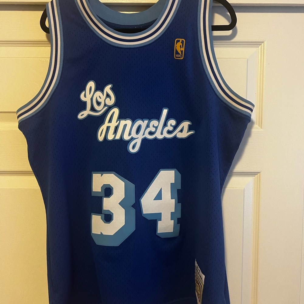 Mitchell & Ness Blue Los Angeles Jersey